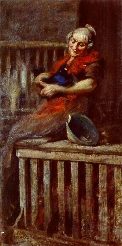 La gallina preferita - Collezione Civica Egisto Lancerotto, Noale